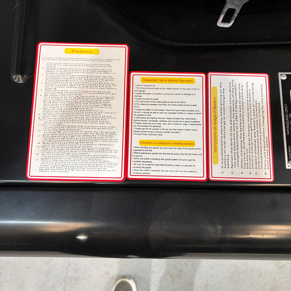 Excalibur K13LA 1.3 Tonne Electric Forklift