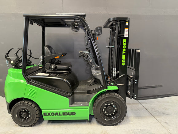 Excalibur K25DF 25 Duel Fuel 2.5 Tonne Forklift