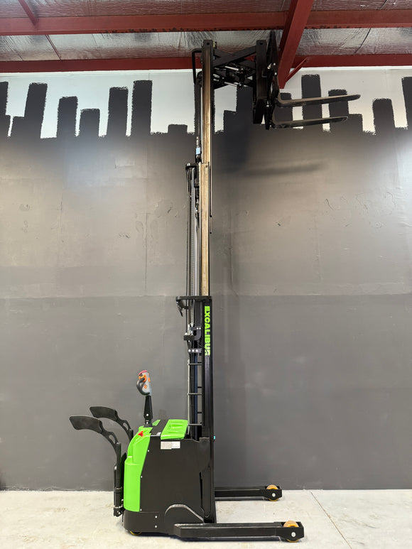 Excalibur S15 1.5 Tonne Electric Ride on Reach Stacker