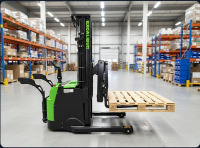 Excalibur R15 1.5 Tonne Electric Ride on Reach Stacker