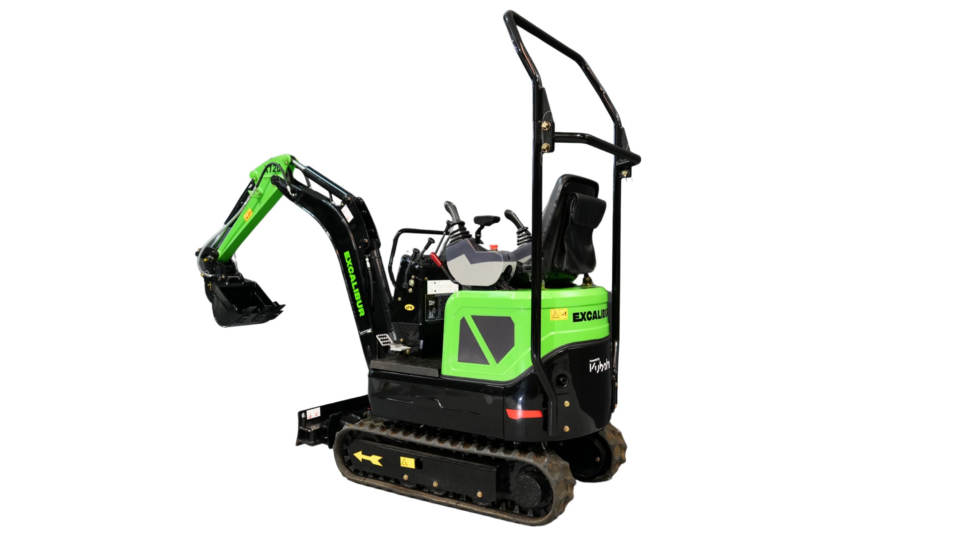 1.2 Tonne Excavator by Excalibur Machinery, compact, powered by Kubota D782 engine, suitable for Australian worksites.