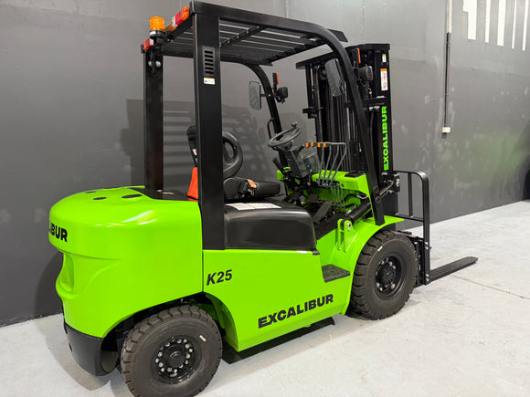 Excalibur K25 2.5 Tonne Diesel Forklift