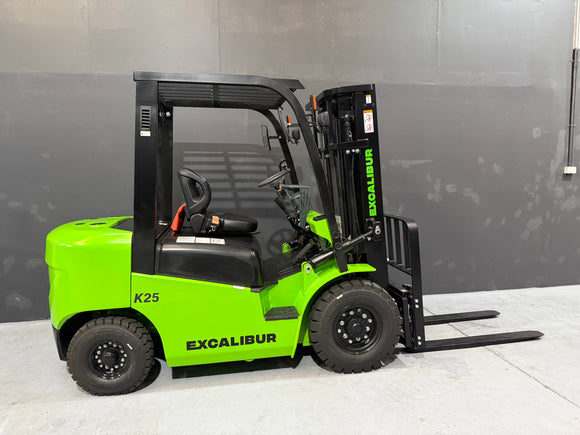 Excalibur K25 2.5 Tonne Diesel Forklift