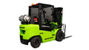 Excalibur Machinery 2.5 Tonne LPG forklift showcasing robust design and efficient performance for heavy lifting.