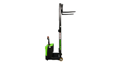 700kg Electric Pallet Jack by Excalibur Machinery, designed for compact spaces and efficient load handling.