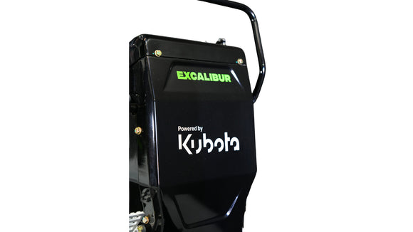 Excalibur 1.2 Tonne Excavator featuring Kubota engine for performance and reliability on Australian worksites.