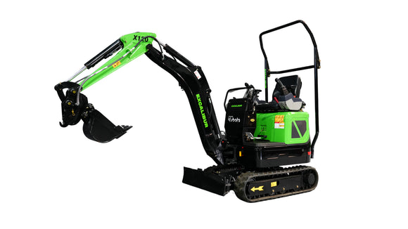 Excalibur Machinery 1.2 Tonne Excavator with Kubota D782 engine, ideal for efficient digging on Australian worksites.