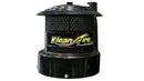 KleanAire air filtration system with black and green design for improved indoor air quality.