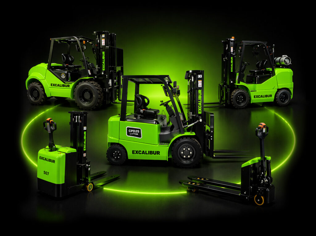 Excalibur Machinery Material Handling Product Range