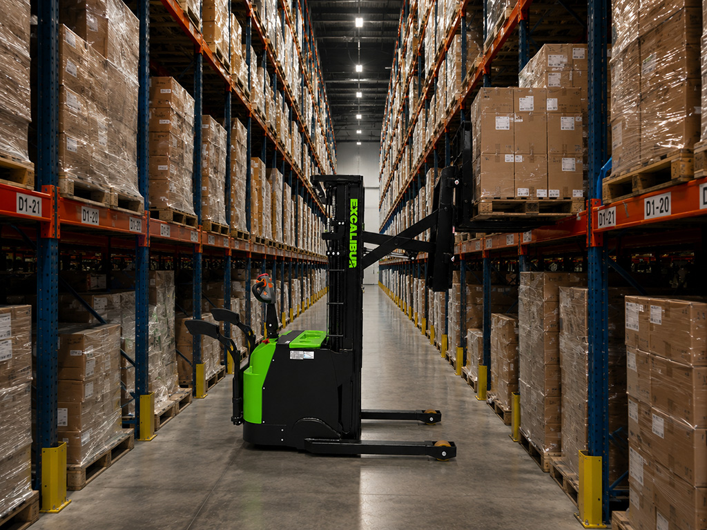 Excalibur Electric Walkie Reach in action