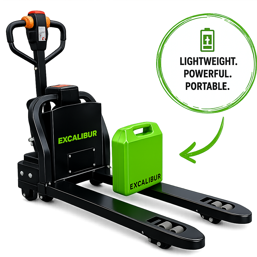 Excalibur Machinery Portable Lithium Battery Benefits