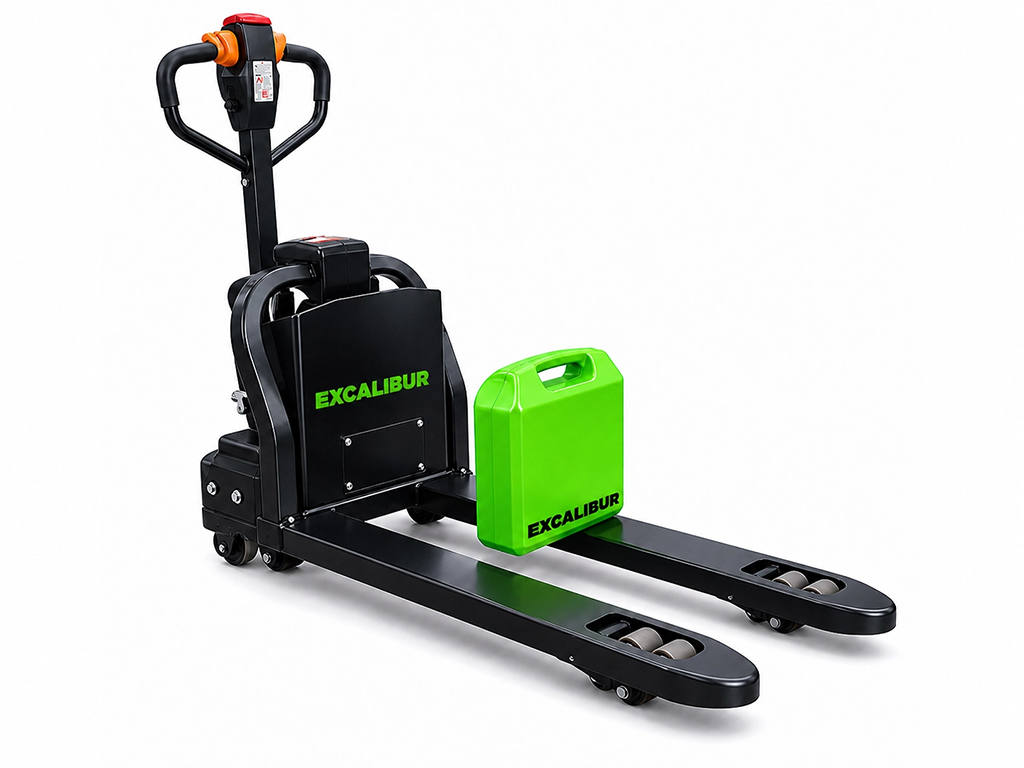 Excalibur Machinery 1.8T and 2.0T Portable Lithium Pallet Jack