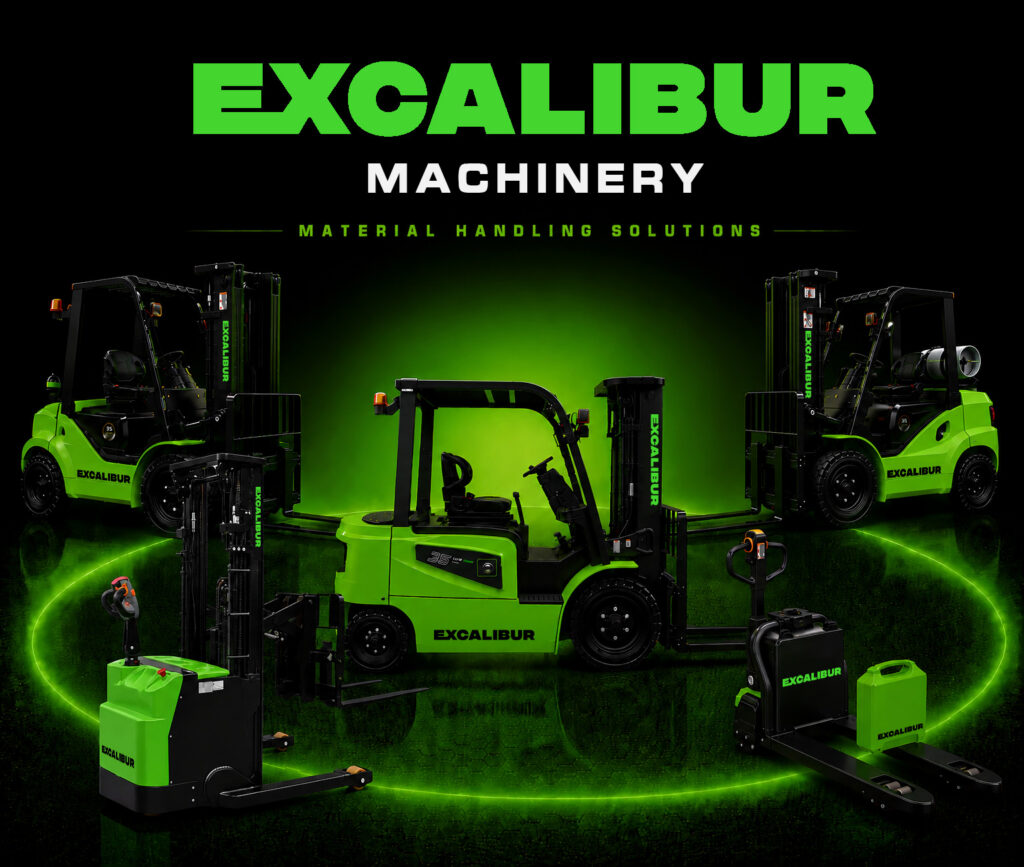 Excalibur Machinery Material Handling Product Range