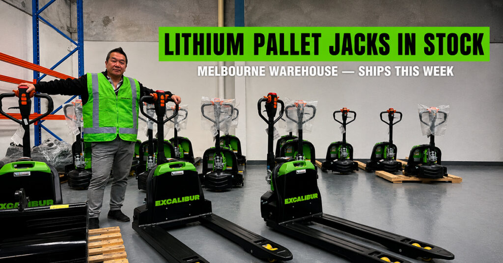 Lithium Portable Pallet Jacks in Stock and Ready to Ship Now