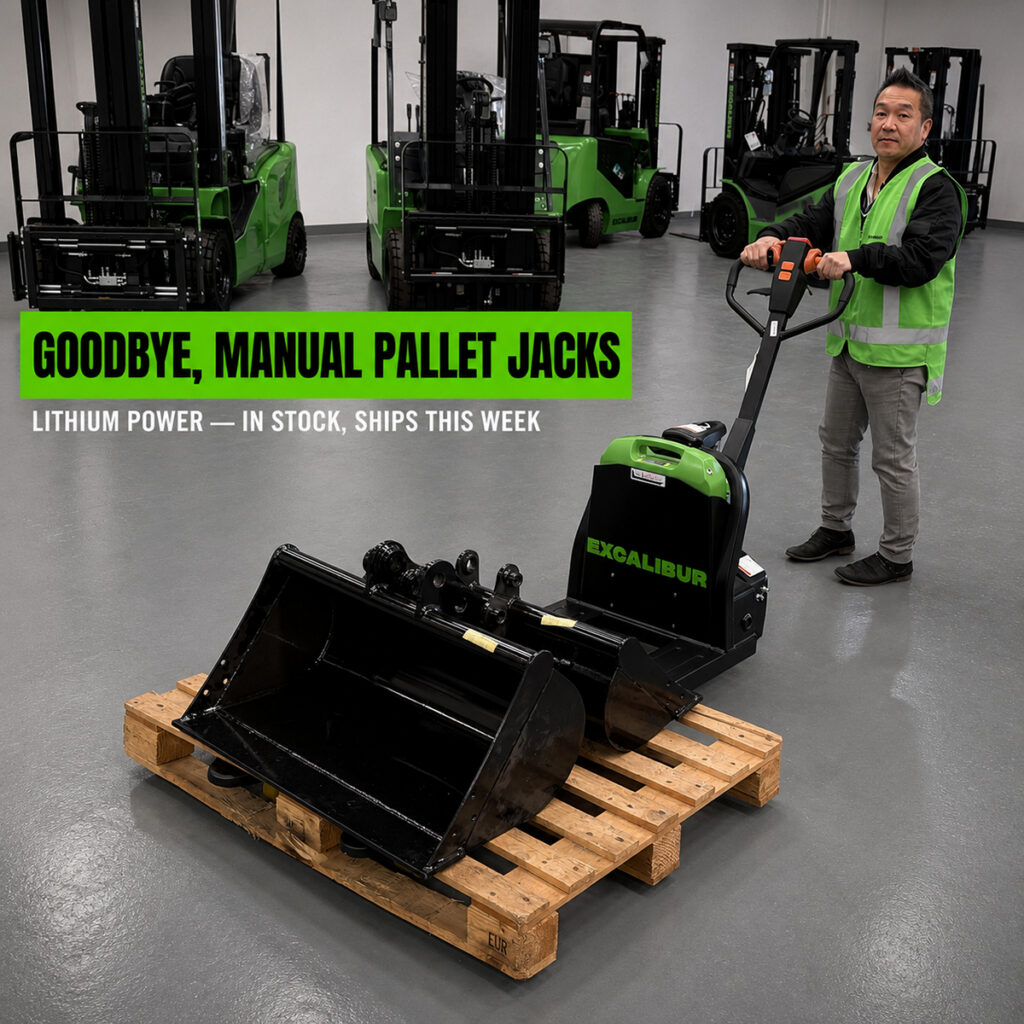 Lithium Portable Battery Pallet Jack